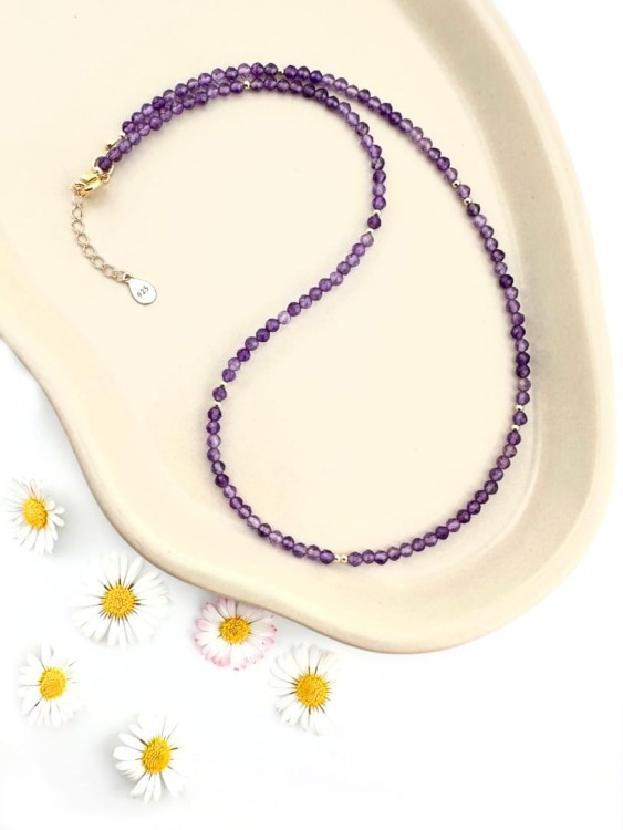 Naszyjnik ametyst