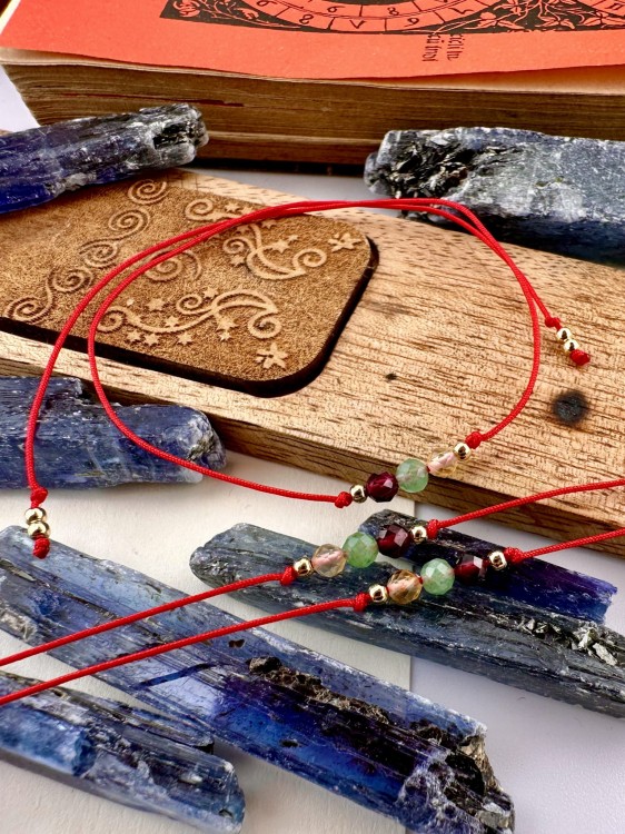 Bransoletka dawać mi worek z forsą na czerwonym sznurku3