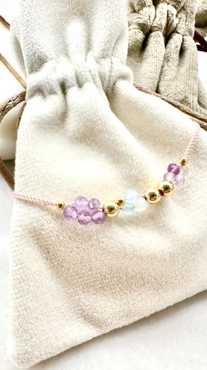 Wodnik bransoletka z kamieniami