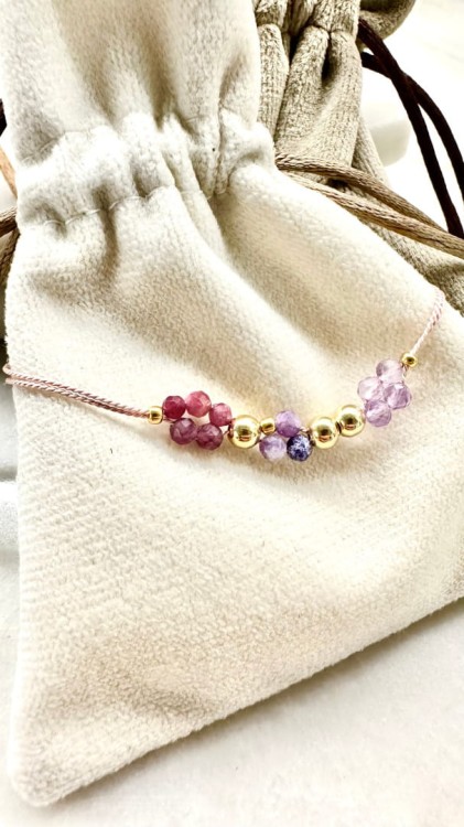 Strzelec bransoletka z kamieniami