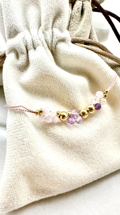 Byk bransoletka z kamieniami